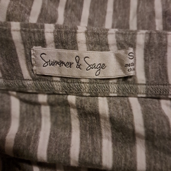 Summer&sage striped skirt small - Picture 3 of 3